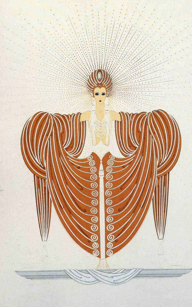 Celestial Virtues - Erté Tablo