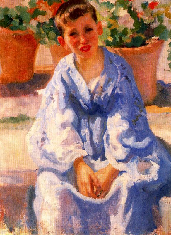 Child at the sun (1916) – Carlos Sáenz de Tejada Tablo