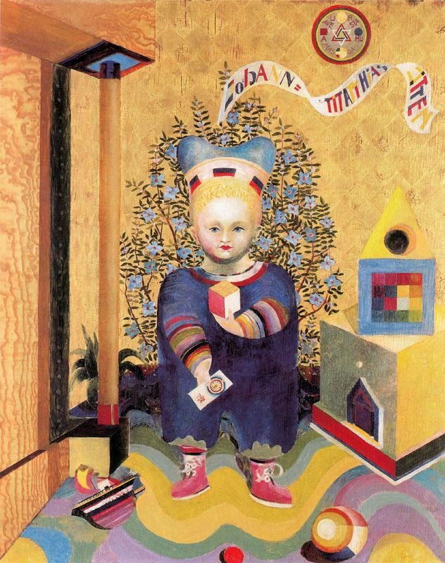 Children’s Portraits (1921) – Johannes Itten Tablo