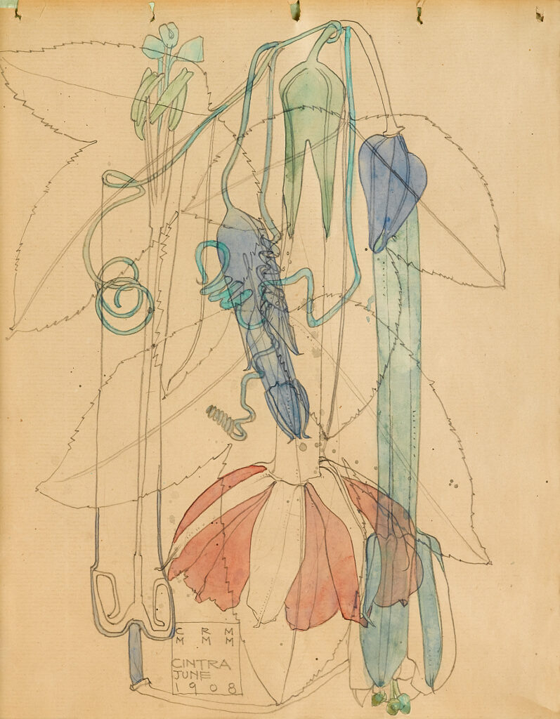 Cintra (1908) - Charles Rennie Mackintosh Tablo