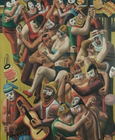 Circus Parade – Raphael Delorme Tablo