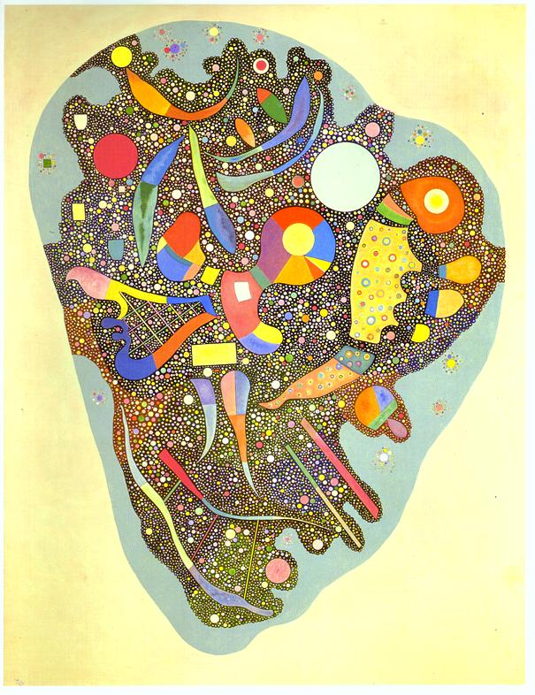 Colourful Ensemble (1938) – Wassily Kandinsky Tablo