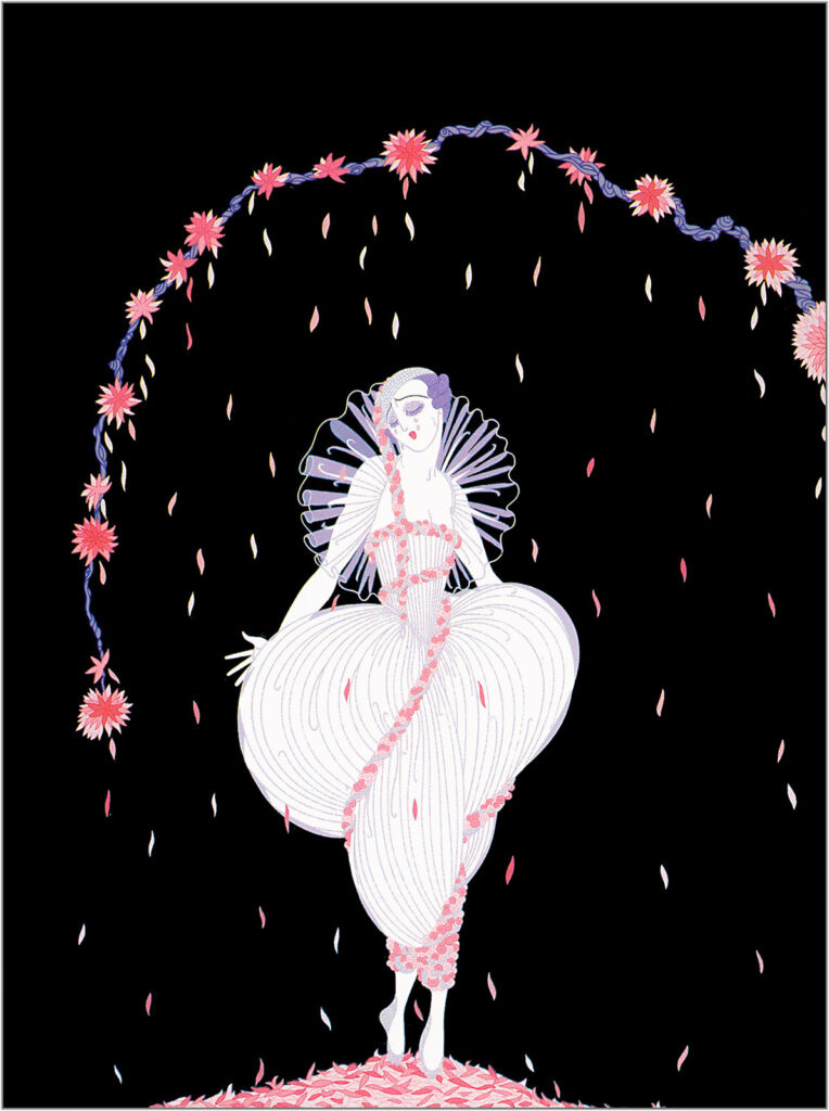 Columbine – Erté Tablo