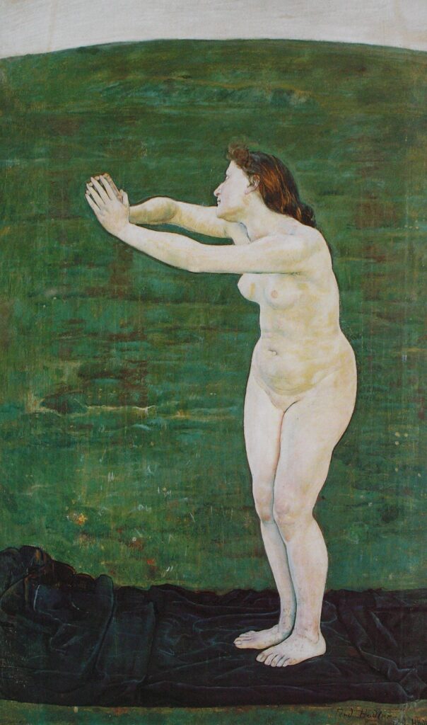 Communication with the Infinite (1892) - Ferdinand Hodler Tablo