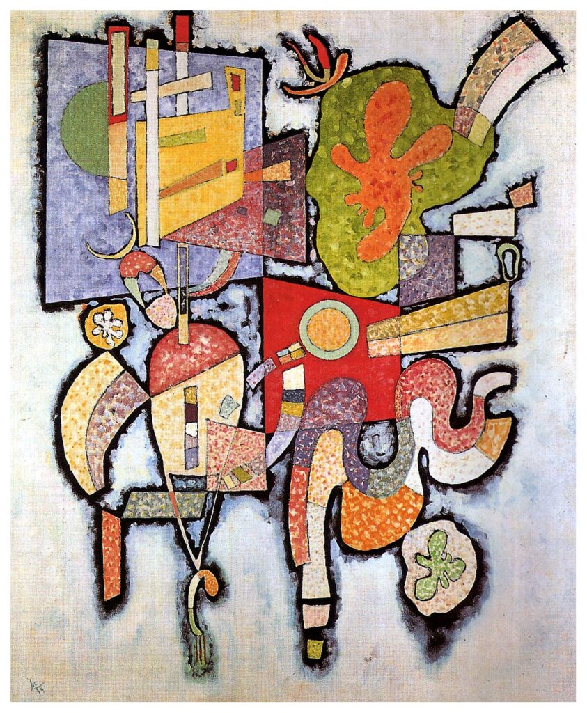 Complex Simple (1939) - Wassily Kandinsky Tablo