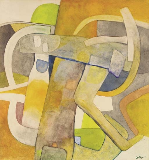 Composition 1062 – Maurice Estève Tablo
