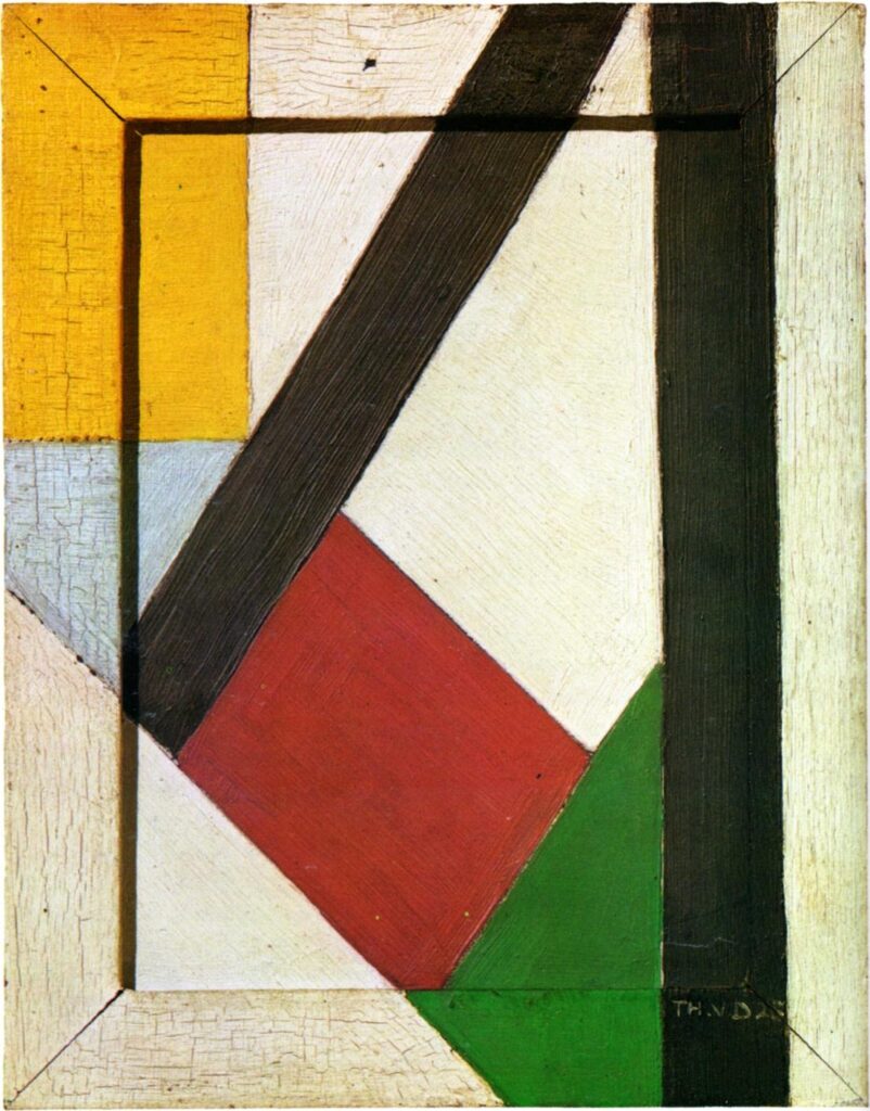 Composition (1928) - Theo van Doesburg Tablo