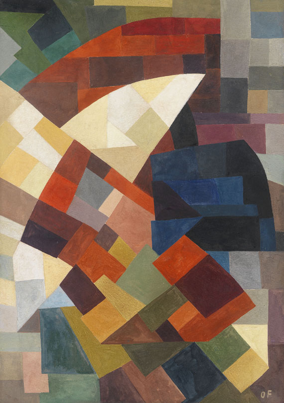 Composition (1931) – Otto Freundlich Tablo