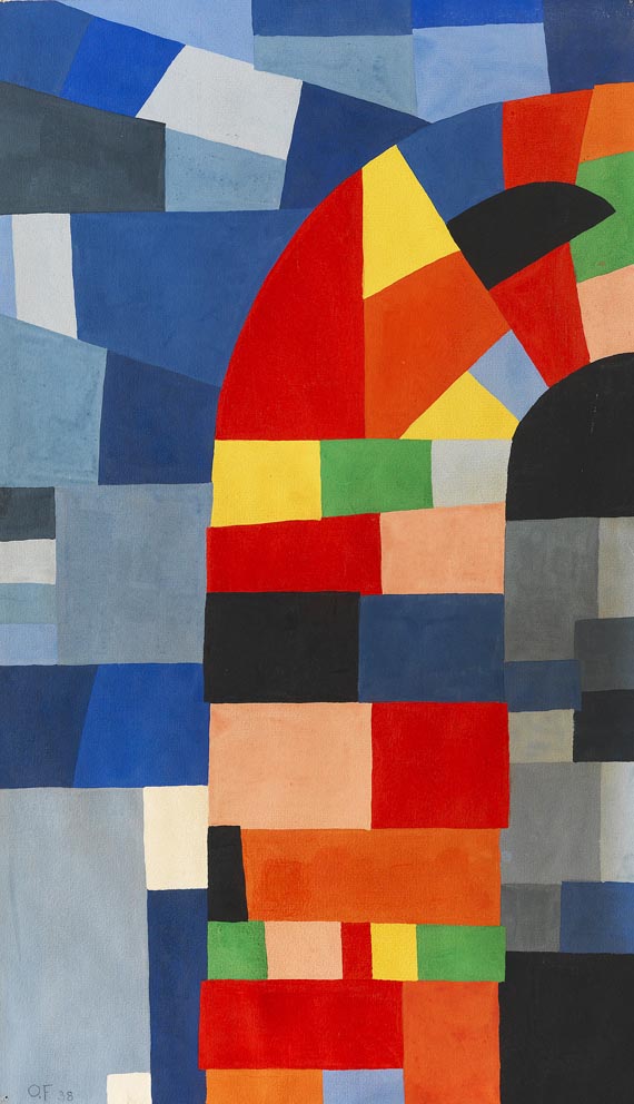 Composition (1938) – Otto Freundlich Tablo