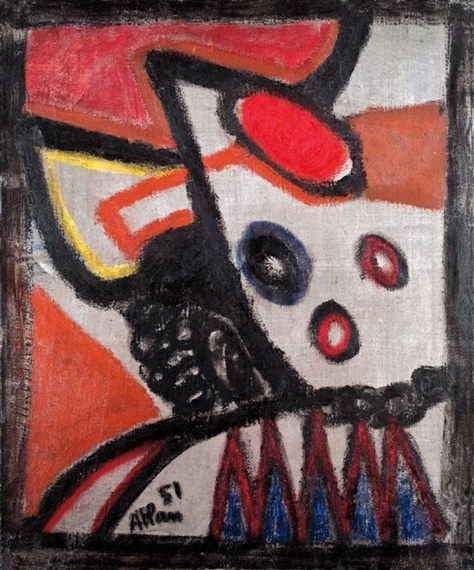 Composition (1951) – Jean-Michel Atlan Tablo