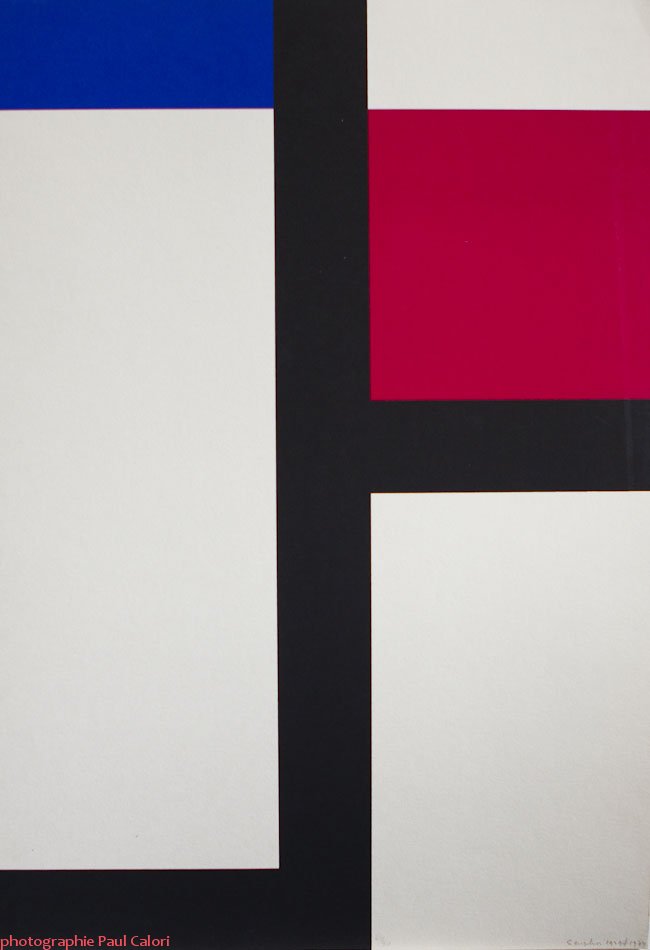 Composition II (1929) – Michel Seuphor Tablo