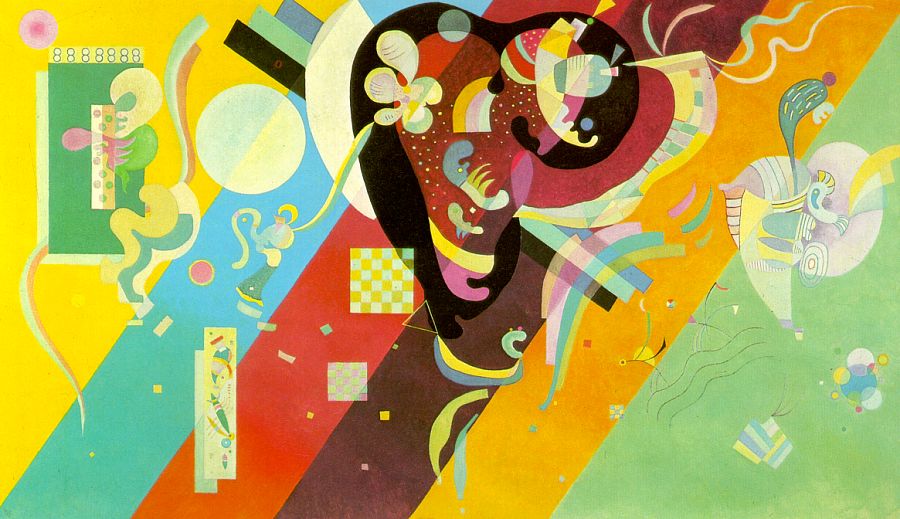Composition IX (1936) – Wassily Kandinsky Tablo