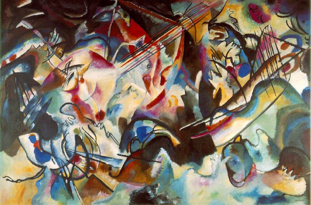 Composition VI (1913) - Wassily Kandinsky Tablo