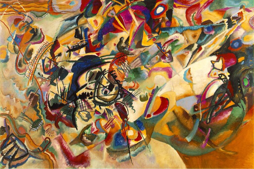 Composition VII (1913) – Wassily Kandinsky Tablo