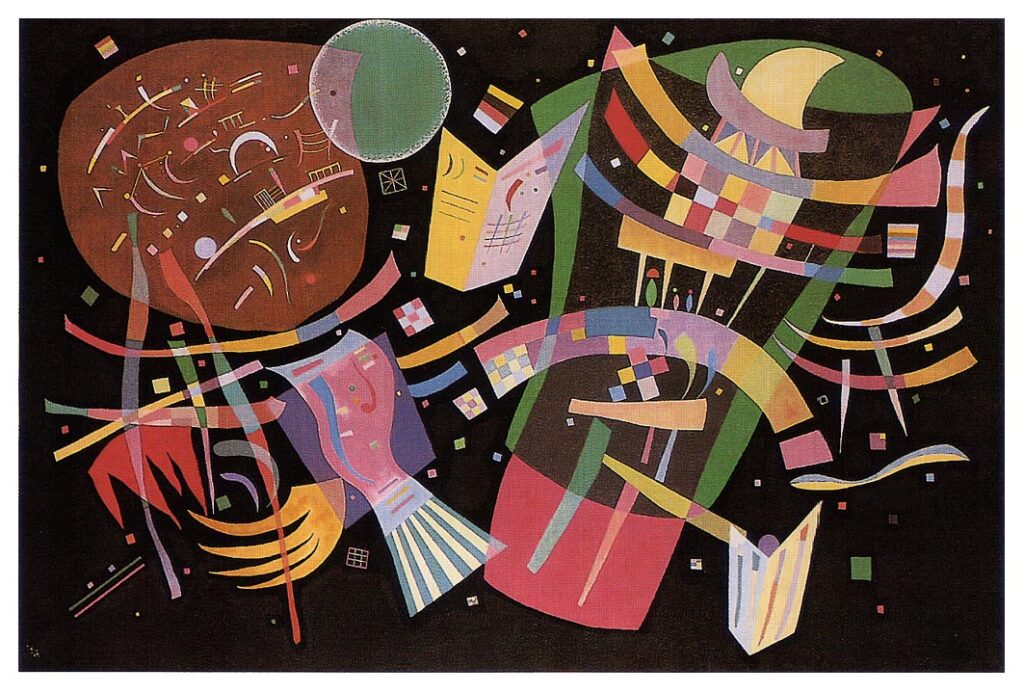 Composition X (1939) - Wassily Kandinsky Tablo