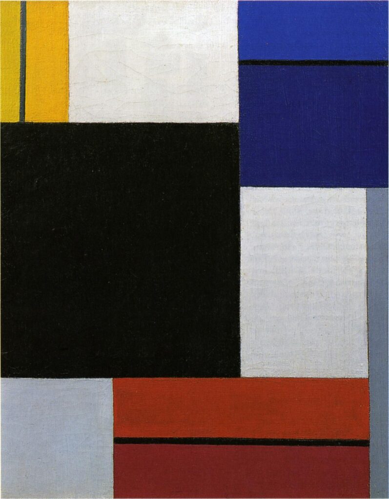 Composition XXI (1923) - Theo van Doesburg Tablo