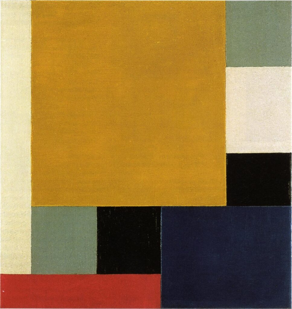 Composition XXII (1922) - Theo van Doesburg Tablo