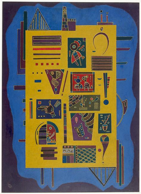 Conglomerat (1943) – Wassily Kandinsky Tablo