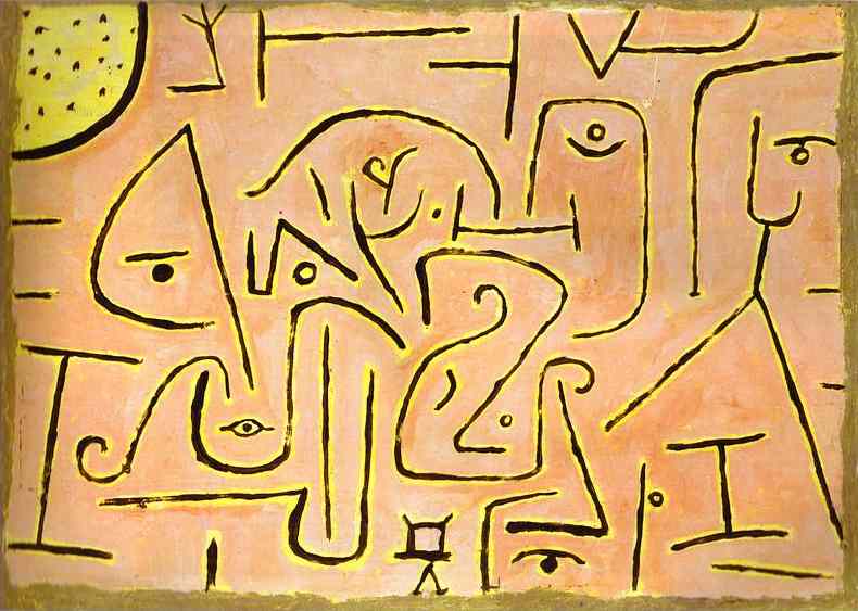 Contemplation (1938) – Paul Klee Tablo