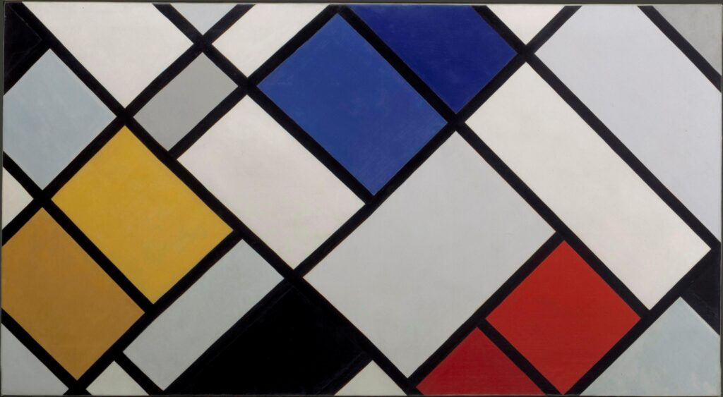 Contra Composition of Dissonances, XVI (1925) - Theo van Doesburg Tablo