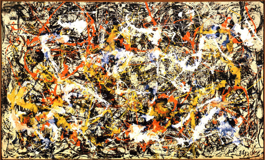 Convergence (Number 10) (1952) - Jackson Pollock Tablo