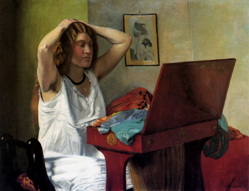 Coquettery (1911) - Félix Vallotton Tablo