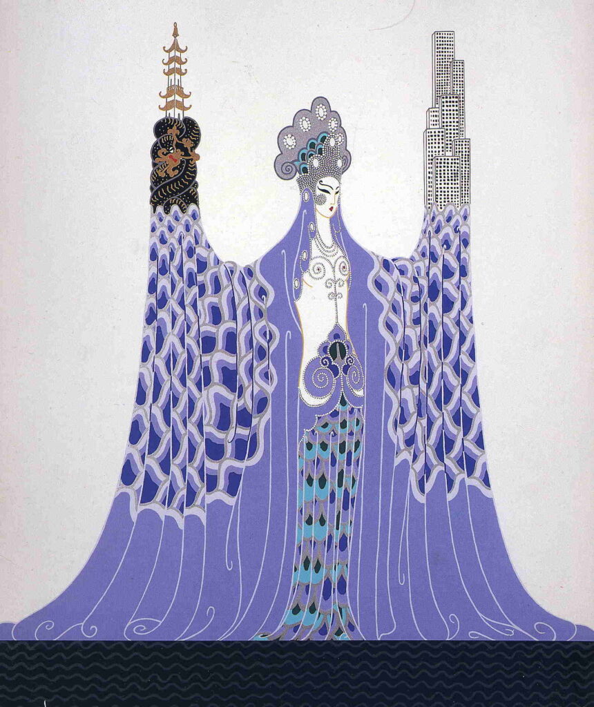 Costume Design - Erté Tablo