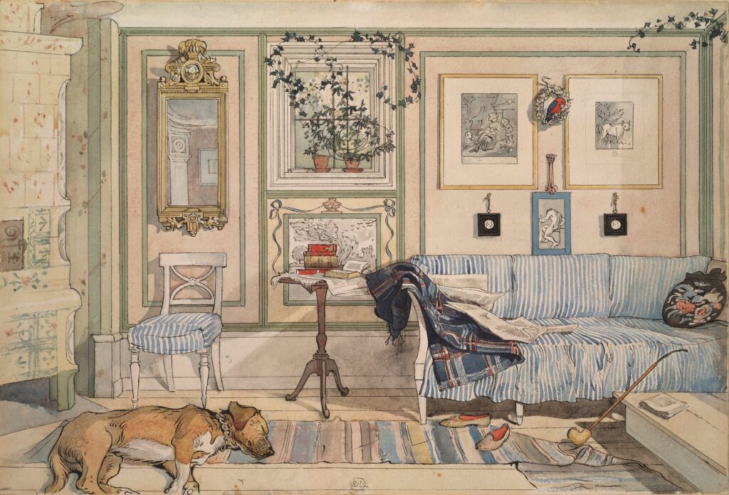Cosy Corner (1894) – Carl Larsson Tablo