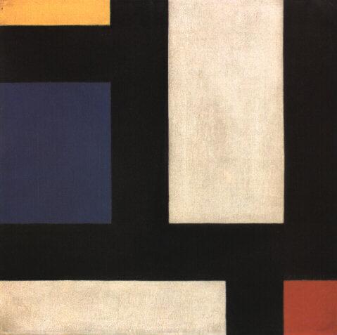 Counter Composition IV (1924) – Theo van Doesburg Tablo