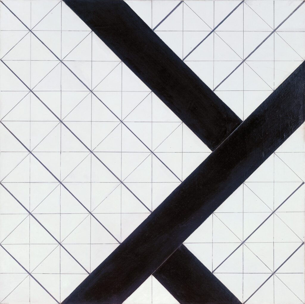 Counter composition VI (1925) - Theo van Doesburg Tablo