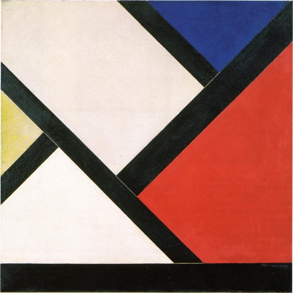 Counter composition XIV (1925) - Theo van Doesburg Tablo