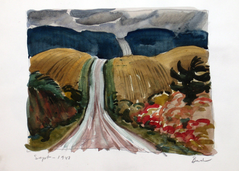 Country Road (1942) – Jack Bush Tablo