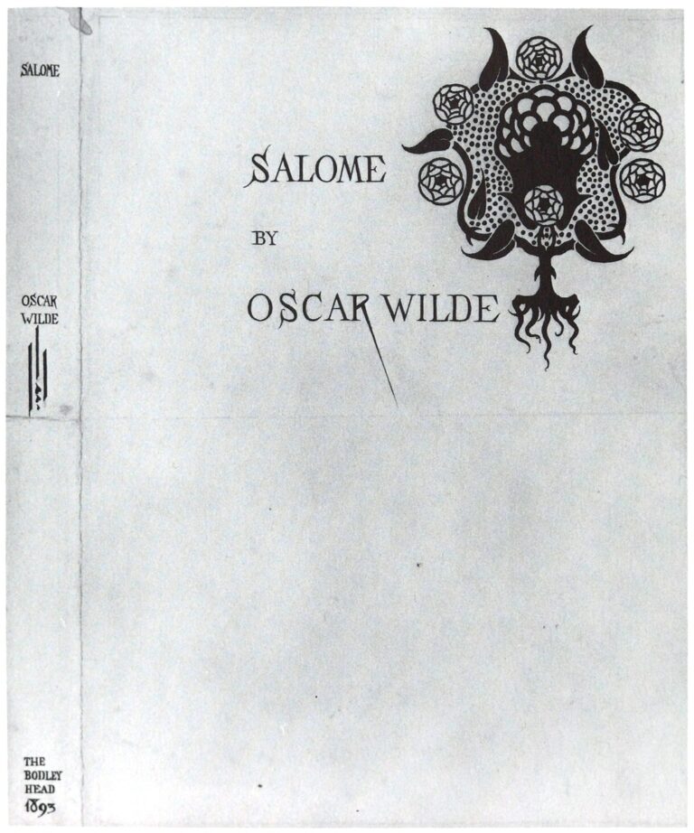 Cover and spine 1893 (1893) – Aubrey Beardsley Tablo