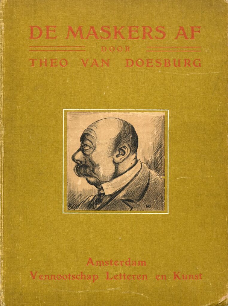 Cover of The masks (1910) - Theo van Doesburg Tablo