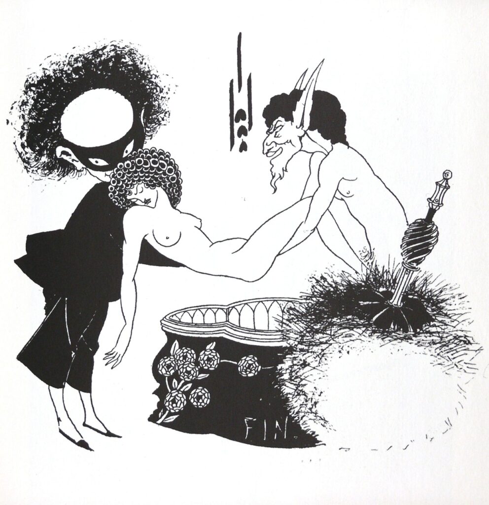 Creation (1893) – Aubrey Beardsley Tablo