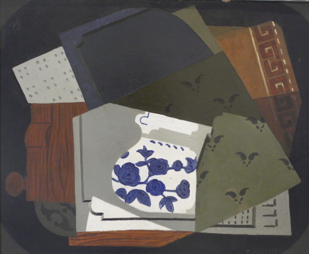 Cubist Composition (1920) - David Kakabadze Tablo