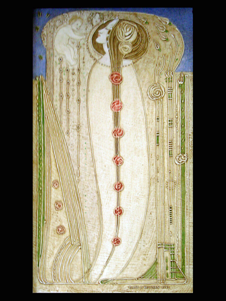 Décor de la salle à manger (House for an art lover, Glasgow) (1901) - Charles Rennie Mackintosh Tablo