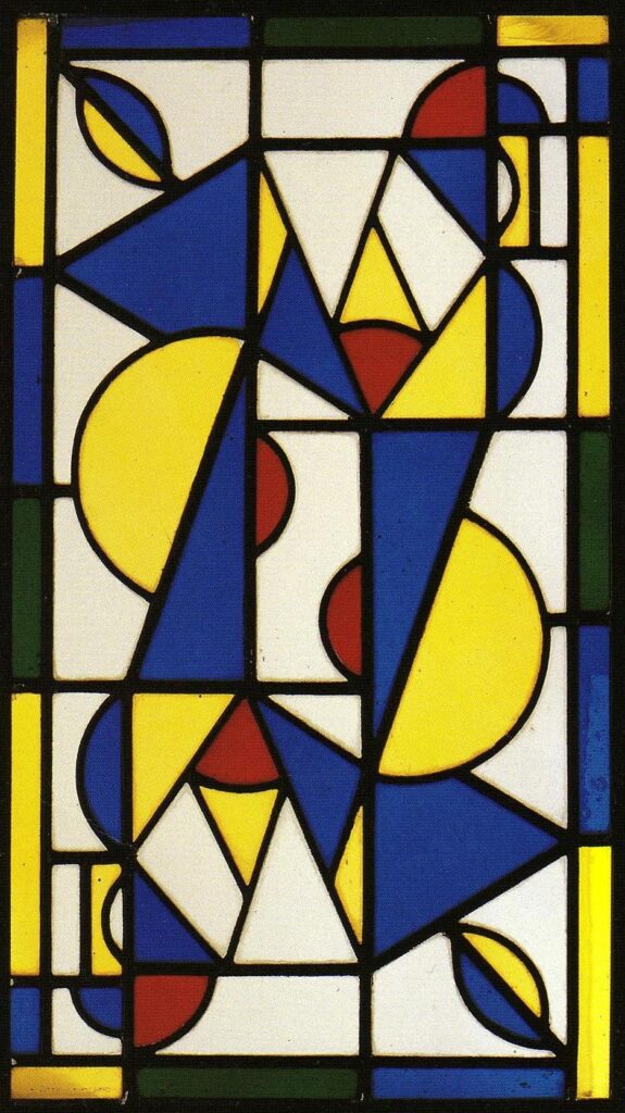Dance I (1917) - Theo van Doesburg Tablo