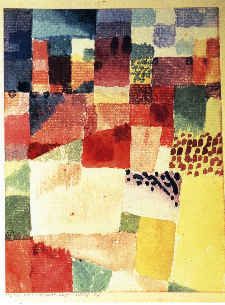 Death and fire (1940) – Paul Klee Tablo