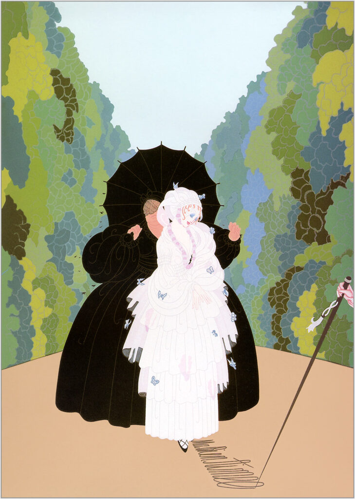 Debutante - Erté Tablo