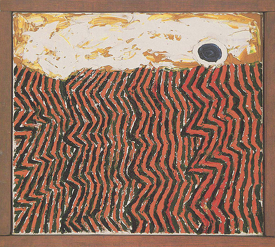 Dedication to Van Gogh (1946) – Forrest Bess Tablo