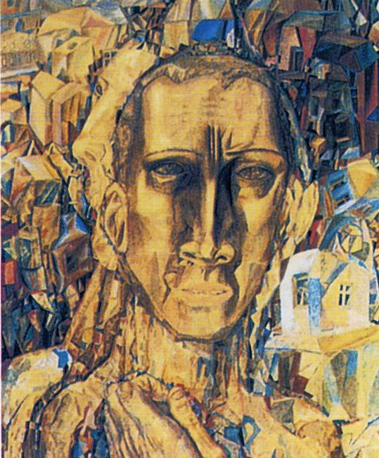 Defeater of the City (1914) – Pavel Filonov Tablo