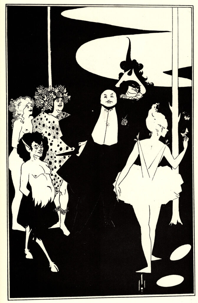 Design for the Frontispiece to Plays by John Davidson (1894) - Aubrey Beardsley Tablo