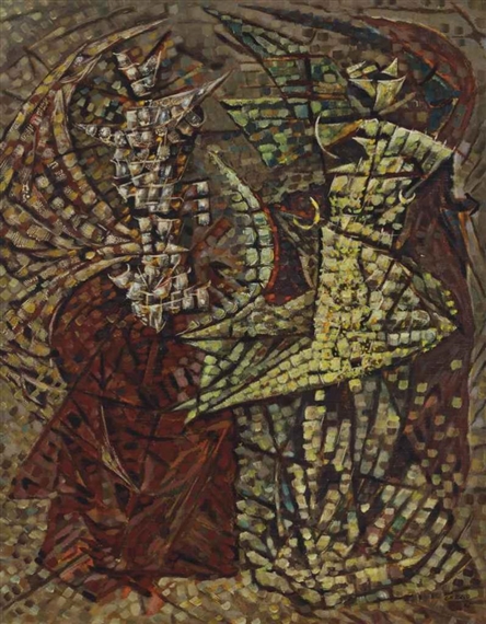 Dos personajes (1945) – Gunther Gerzso Tablo