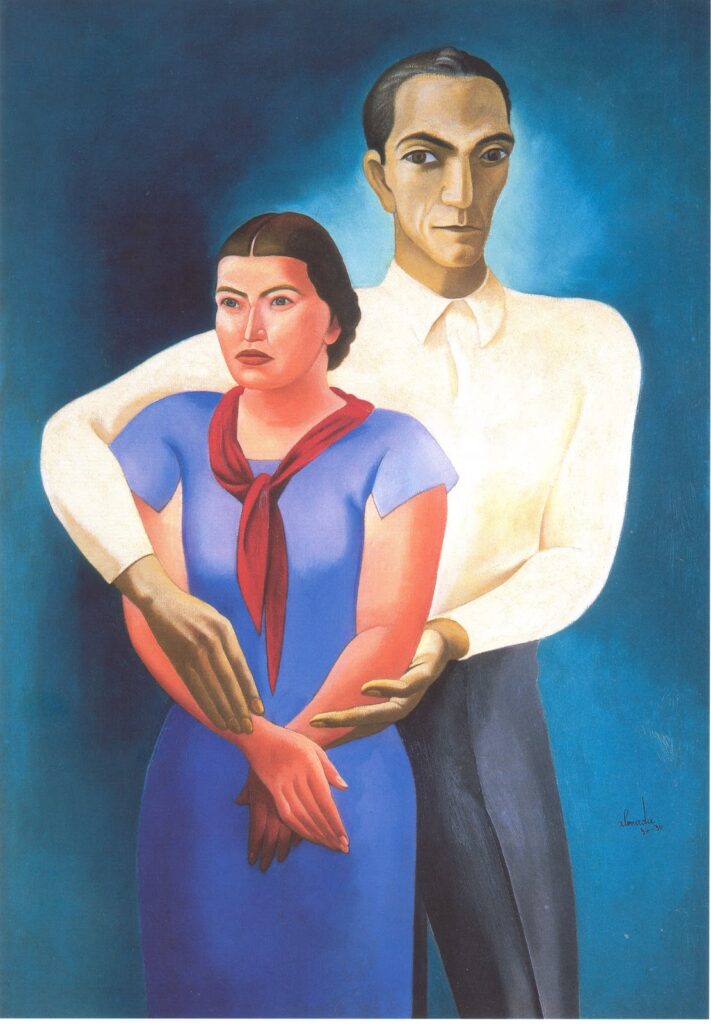 Double Portrait (1936) - José de Almada Negreiros Tablo