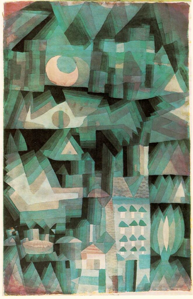Dream City (1921) - Paul Klee Tablo