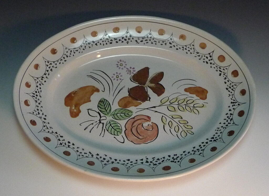 Duncan Grant Plate - Clarice Cliff Tablo