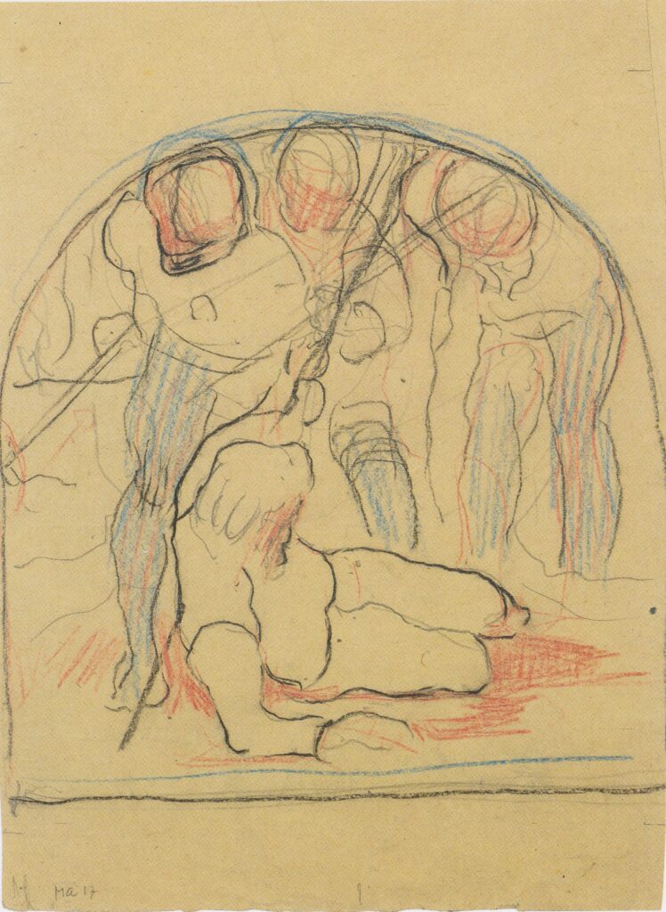 Dying cadet (1896) - Ferdinand Hodler Tablo