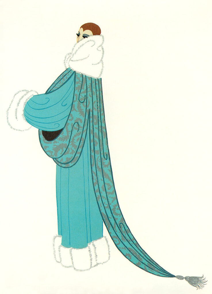 Elegance - Erté Tablo