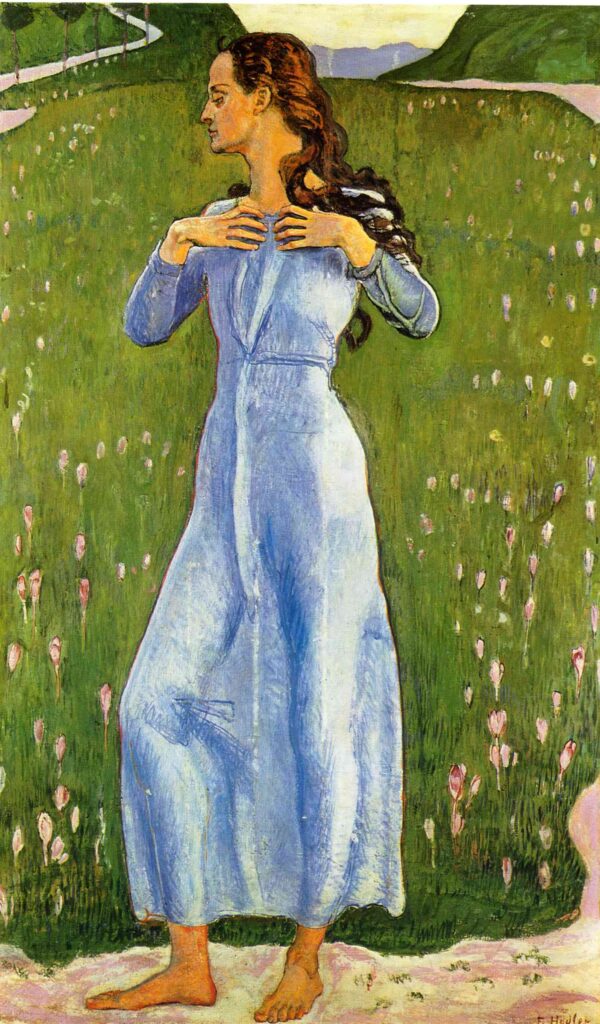 Emotion (1900) - Ferdinand Hodler Tablo